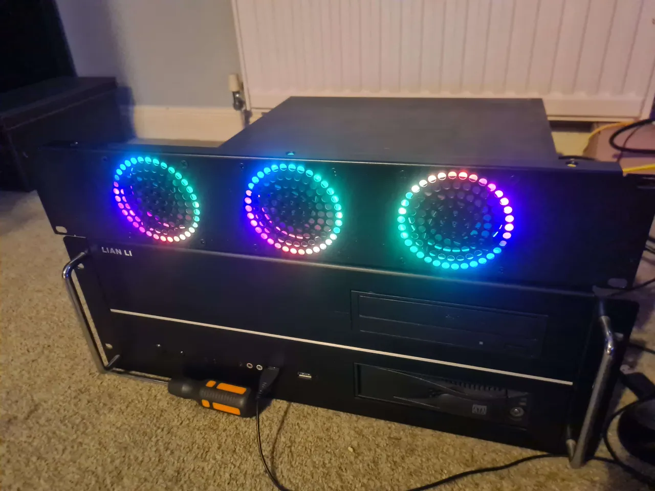 Home lab rack